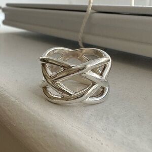 Authentic Tiffany & Co Retired Celtic Knot Ring